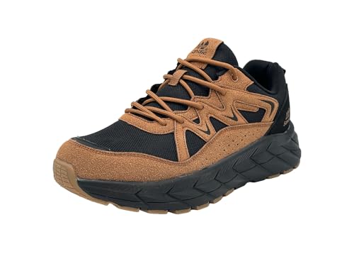 Wildora Damen Herren Wanderschuhe atmungsaktive Trekkingschuhe Laufschuhe (Braun-Schwarz,40) von Wildora