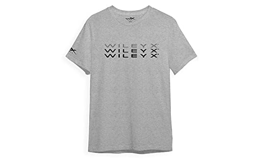 Wiley X Herren Kern T-Shirt mit kurzen Ärmeln, Grau, XXL von Wiley X