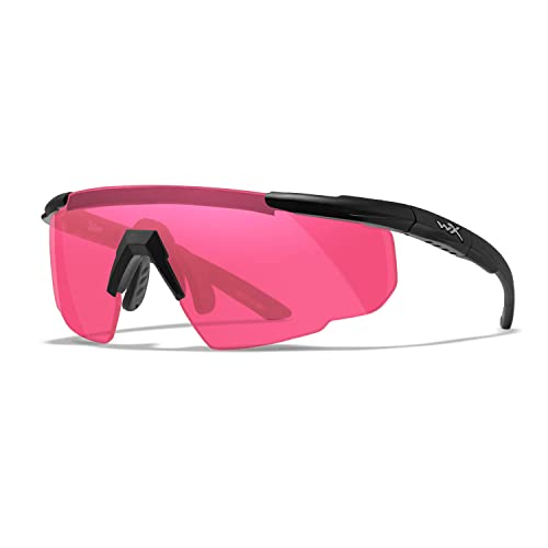 Wiley X │ Saber Advanced Schießbrille und Sportbrille Herren | Perfekt als Laufbrille Fahrradbrille & MTB Brille │100% UVA/UVB-Schutz | Ideal bei Outdoor-Aktivitäten - Airsoft Rennrad und Schießen von Wiley X