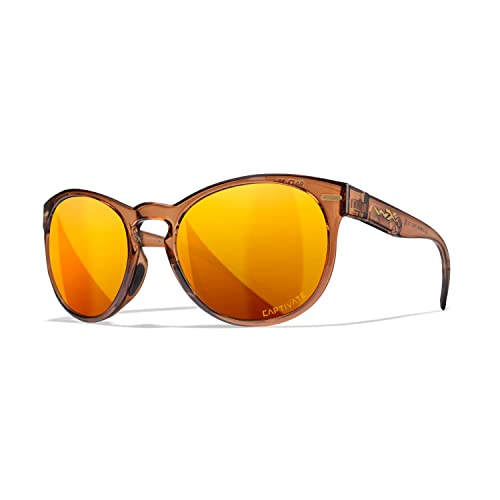 Wiley X │ WX Covert | Sonnenbrille Damen | Sonnenbrille Damen Polarisiert │ Sport Outdoor Fahrradbrille Laufbrille Fahrt Fischen Wandern │ 100% UVA/UVB-Schutz von Wiley X