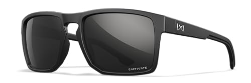 Wiley X WX Founder Captivate Pol Black Mirror/Matte Black Frame von Wiley X