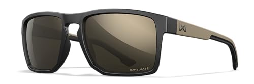 Wiley X WX Founder Captivate Tungsten/Matte Black/Tan Frame von Wiley X