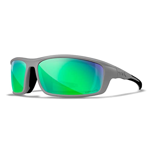 Wiley X | WX Grid | Sonnenbrille Herren | Sportbrille Polarisiert │ Ideal bei Ourdoor-Aktivitäten Sport Fahrradbrille Wassersport | 100% UVA/UVB-Schutz von Wiley X