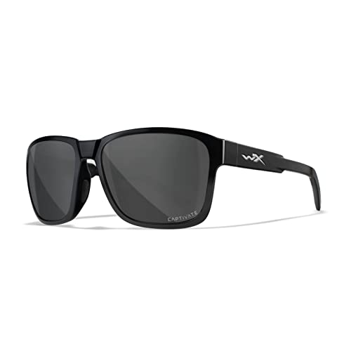 Wiley X │ WX Trek | Sonnenbrille Herren │ Sonnenbrille Herren Polarisiert │ 100% UVA/UVB-Schutz | Ideal bei Outdoor-Aktivitäten | Fahrradbrille Wandern Sport von Wiley X