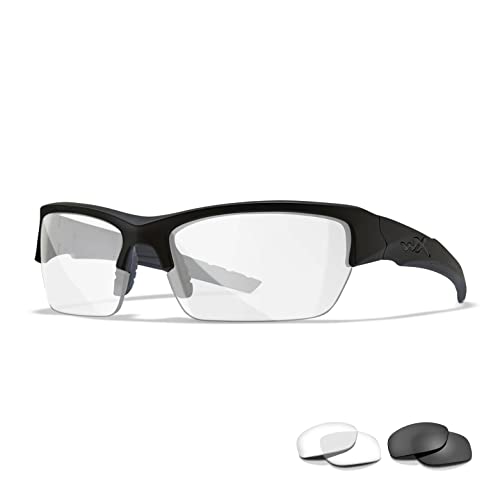 Wiley X │ WX Valor Sportsbrille Herren Schutzbrille Sonnenbrille │ Taktische Militärische MTB Brille │ Laufbrille Radfahren Fahrt Wandern Fischen Outdoor │ Jagd Airsoft von Wiley X