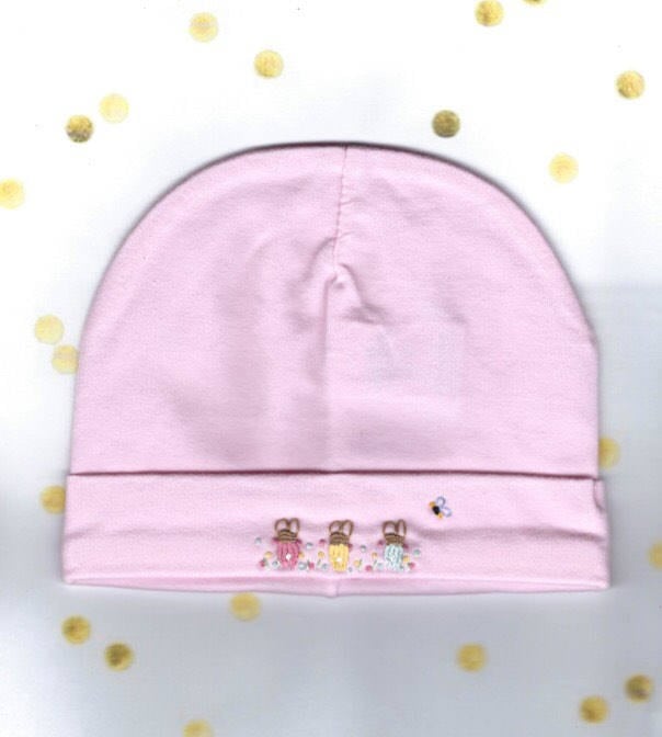 Babymütze, Rosa Neugeborenenmütze, Krankenhausmütze, Babypartygeschenk. Baby-Kaninchen-Hut, Baby-Mädchen-Kleidung, Baby-Hut, Säuglingshut Babymütze, Rosa Neugeborenenmütze, Krankenhausmütze, Babypartygeschenk. Baby-Kaninchen-Hut, Baby-Mädchen-Kleidung, Baby-Hut, Säuglingshut von Wilgaparkcraftcorner