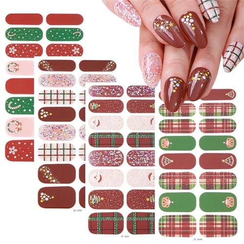 Dekorative Weihnachtsnägel Aufkleber Für Feiertagsnägel Festliche Nagelzubehör Nagelaufkleber Nageldekorationen Dekorative Weihnachtsnägel Aufkleber Für Feiertagsnägel Festliche Nagelzubehör Nagelaufkleber Nageldekorationen von Wilgure