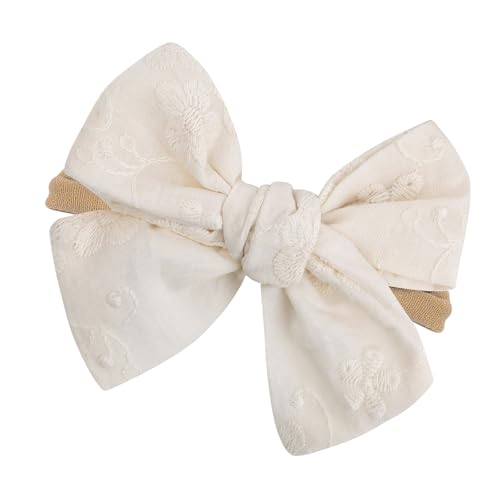 Feste Farbe Baby Stirnband Mit Bogenknoten Zauber Für Säuglinge 0 Bis 2 Jahre Modische Neugeborene Kopfschmuck Haar Ornament von Wilgure
