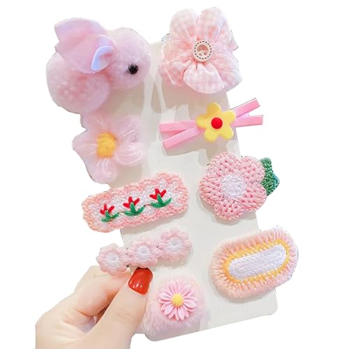 Kinder Kaninchen Haarnadeln Handgefertigte Haarklammern Schöne Kaninchenhaarklammern Süße Accessoires Bunte Haarnadeln Für Baby Für Mädchen von Wilgure