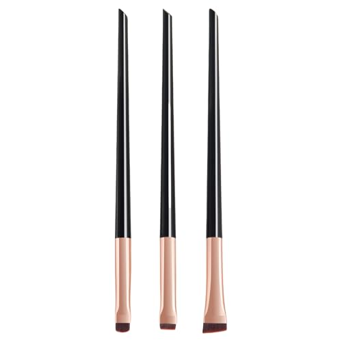 Kleines Make Up Pinsel Set 3-teilig Reise Beauty Tools Für Lidschatten Augen Und Gesichtskosmetik Für Verschiedene Anlässe von Wilgure