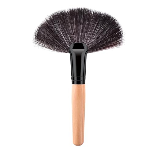 Kunstfaser Fächer Make Up Pinsel Für Damen Reisepinsel Gesichtskosmetik Lidschattenpinsel Ergonomischer von Wilgure