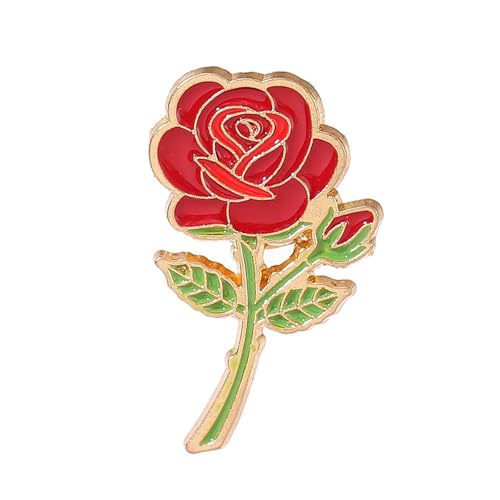 Wilgure Praktische Rosenbrosch Accessoire Einzigartige Rosenblumenbrosch Stecknadel Adornment Verleiht Jedem Ensembles Frauen Blumen Einen Hauch Von Charme von Wilgure