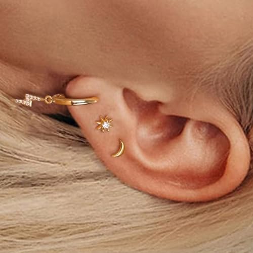 Wilgure Quasten Ohrringe Set Funkeln Quasten Ohrringe Set Ohrhänger Zubehör Ideal Für Besondere Anlässe Zirkon von Wilgure