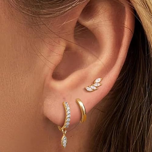 Wilgure Quasten Ohrringe Set Funkeln Quasten Ohrringe Set Ohrhänger Zubehör Ideal Für Besondere Anlässe Zirkon von Wilgure