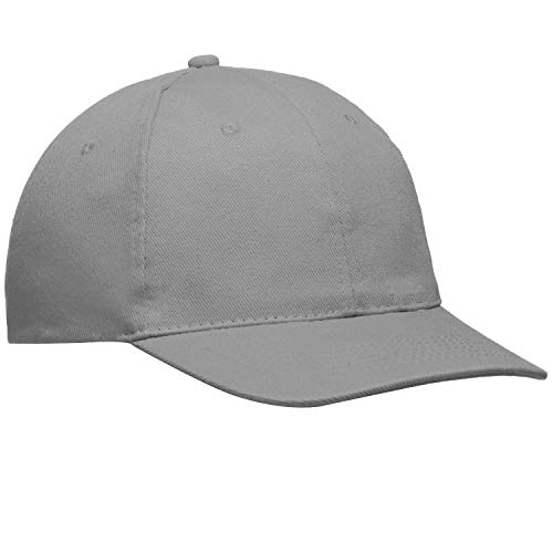 Wilhelm Sell® Basecap für Männer und Frauen - Kappe in dunkelgrau - Baseballcap - Schirmmütze mit Verstellbarer Größe von Wilhelm Sell