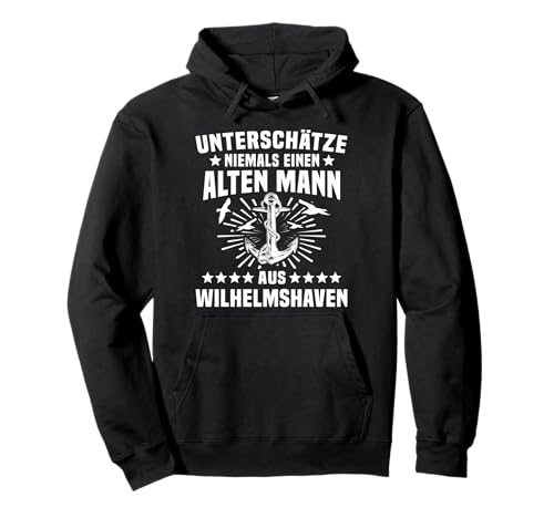 Wilhelmshaven Herren Souvenir Nordsee Männer Wilhelmshaven Pullover Hoodie Wilhelmshaven Herren Souvenir Nordsee Männer Wilhelmshaven Pullover Hoodie von Wilhelmshaven Mann Urlaub Anker Wilhelmshavener