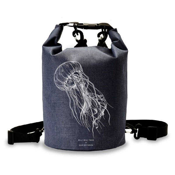 Wili Wili Tree - Artist Collab Edition - Jelly Fish - Packsack Gr 7 l blau Wili Wili Tree - Artist Collab Edition - Jelly Fish - Packsack Gr 7 l blau von Wili Wili Tree