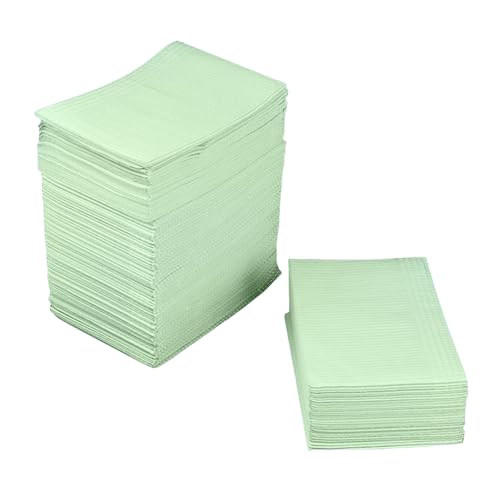 Cozy Diy Nail Pad 125pcs Einweg Kunst Tischtücher Matte Wasserdicht 3-lagige Papier Blatt Saubere Pads für Tätowierung Abdeckung Tattoo Grün Einheitsgröße von Wilitto