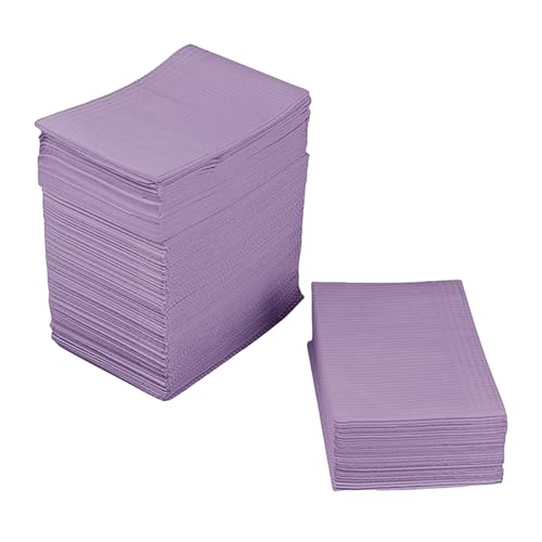 Cozy Diy Nail Pad 125pcs Einweg Kunst Tischtücher Matte Wasserdicht 3-lagige Papier Blatt Saubere Pads für Tätowierung Abdeckung Tattoo Lila Einheitsgröße von Wilitto