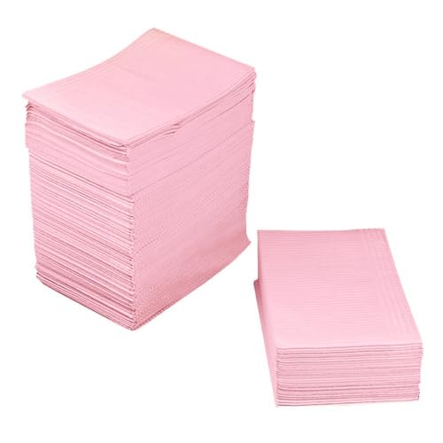 Cozy Diy Nail Pad 125pcs Einweg Kunst Tischtücher Matte Wasserdicht 3-lagige Papier Blatt Saubere Pads für Tätowierung Abdeckung Tattoo Rosa Einheitsgröße von Wilitto