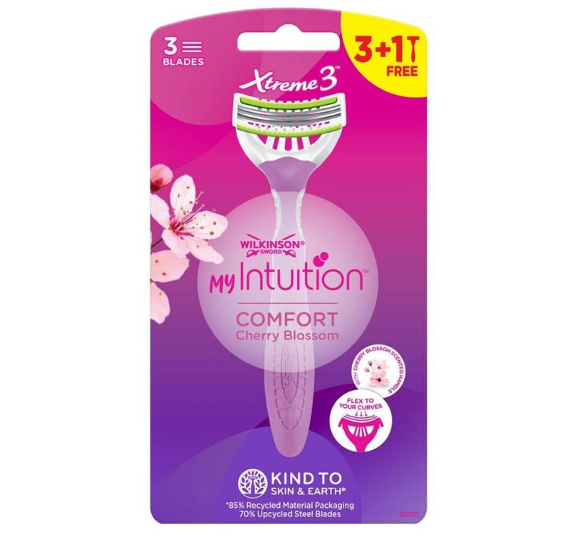 Wilkinson Körperrasierer My Intuition Xtreme 3 Einwegrasierer für Frauen 4St. von Wilkinson