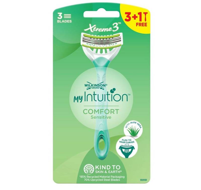 Wilkinson Körperrasierer My Xtreme3 Comfort Sensitive Einwegrasierer Frauen 4 Stk. von Wilkinson