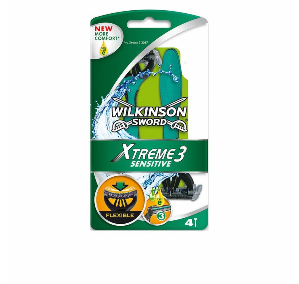 Wilkinson Körperrasierer Xtreme-3 Sensitive Maquinilla Desechable 4 U von Wilkinson