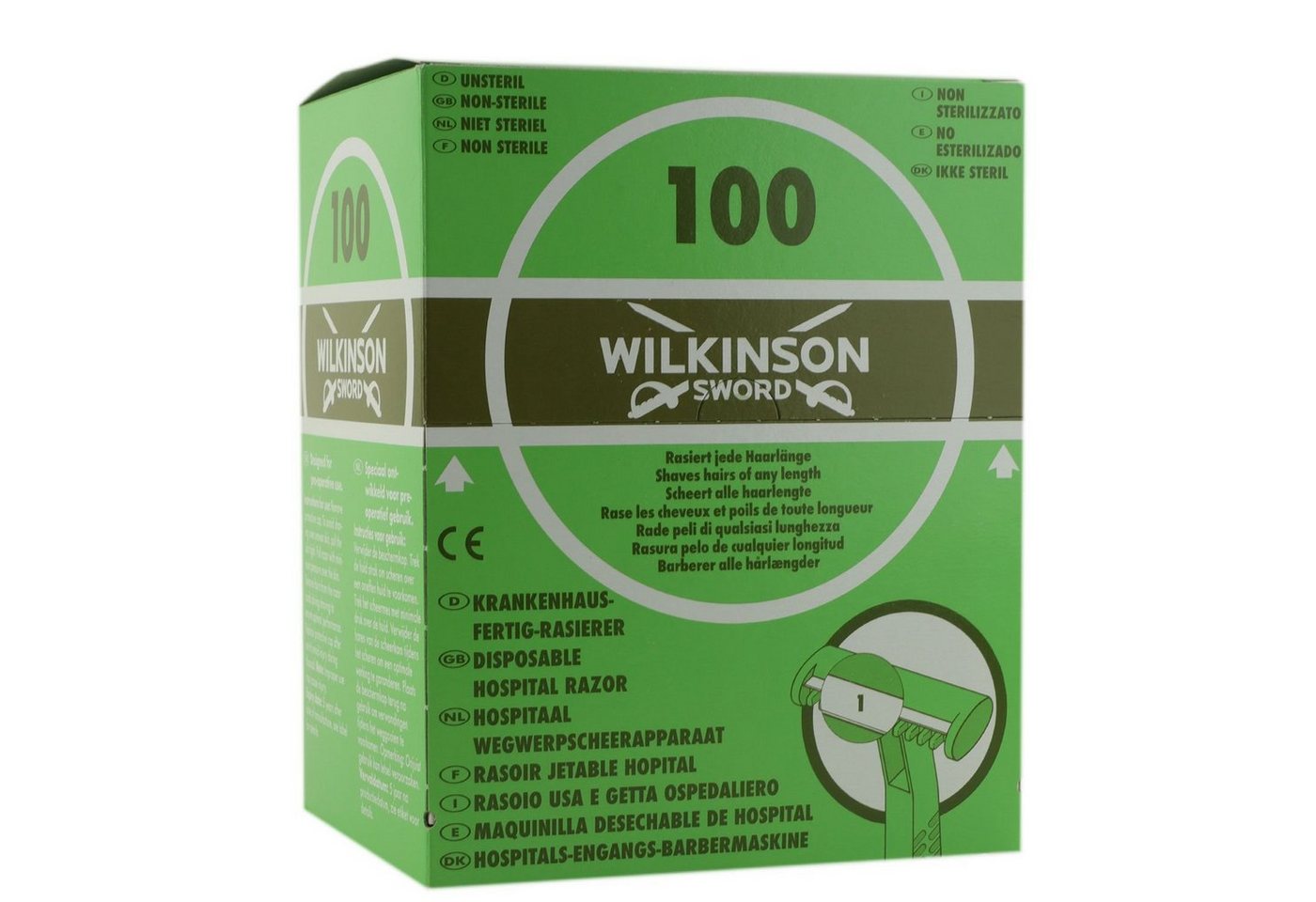 Wilkinson Nassrasierer 100 Sword Einwegrasierer von Wilkinson