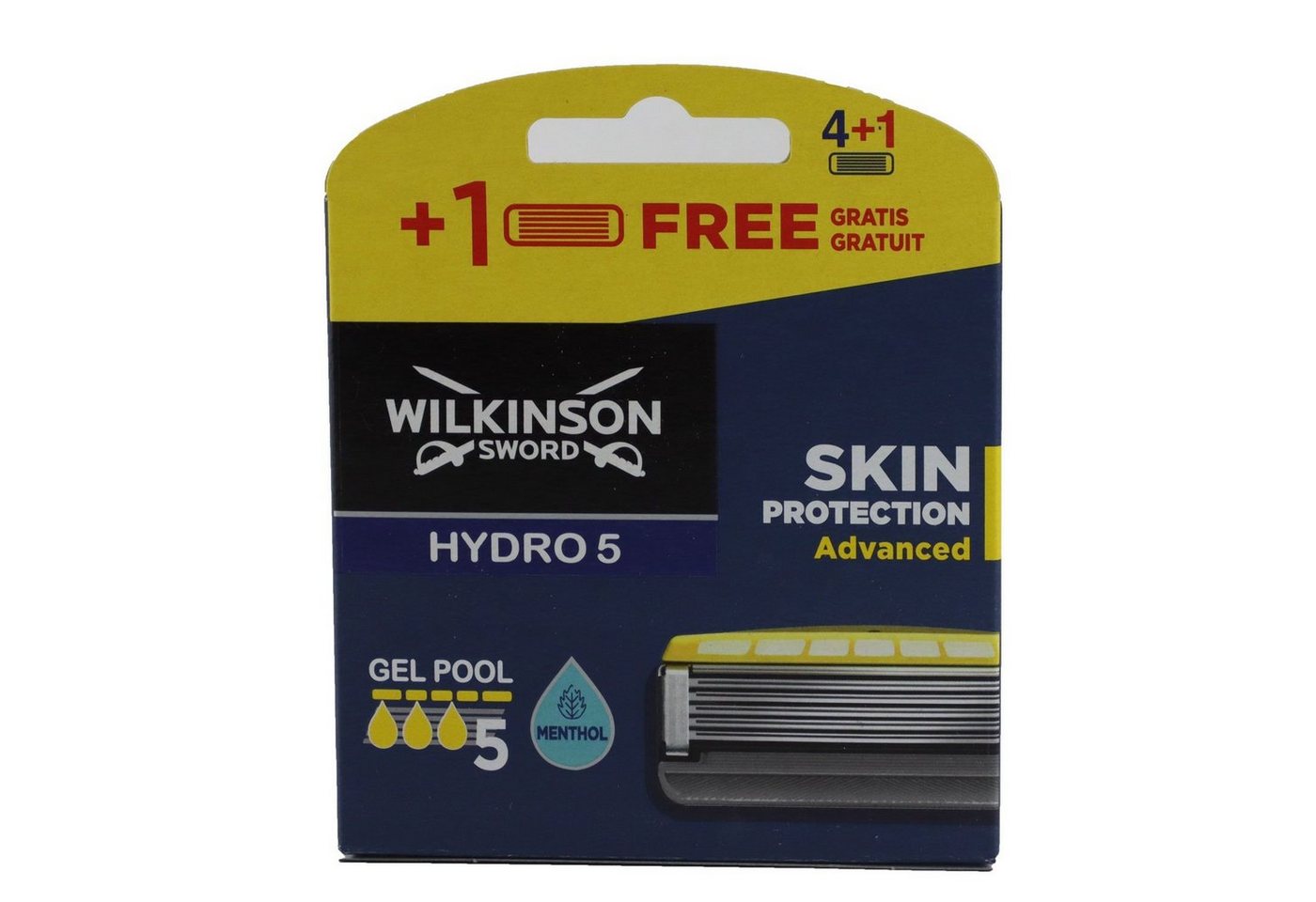 Wilkinson Rasierklingen Hydro 5 Skin Protection Advanced 4+1 Rasierklingen Menthol 5 Stück von Wilkinson