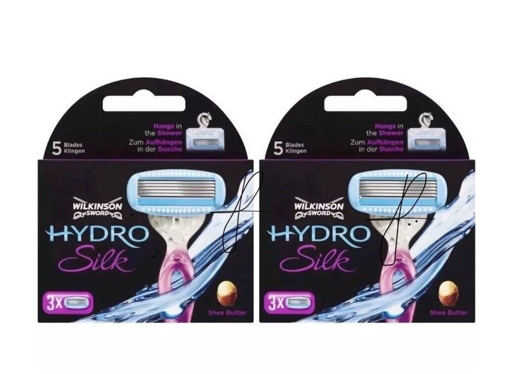 Wilkinson Rasierklingen Hydro Silk, 12-tlg., passend für alle WIlkinson Sword Hydro Rasierer von Wilkinson