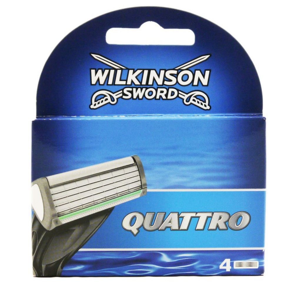 Wilkinson Rasierklingen Sword Quattro Plus Klingen Ersatzklingen 4 Stück von Wilkinson