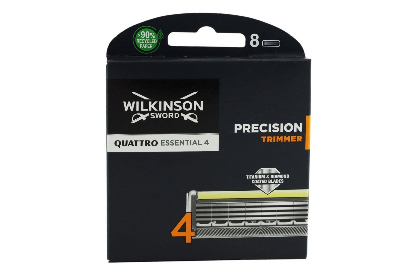 Wilkinson Rasierklingen Sword Quattro Titanium Precision 8 Rasierklingen 8 Stück von Wilkinson