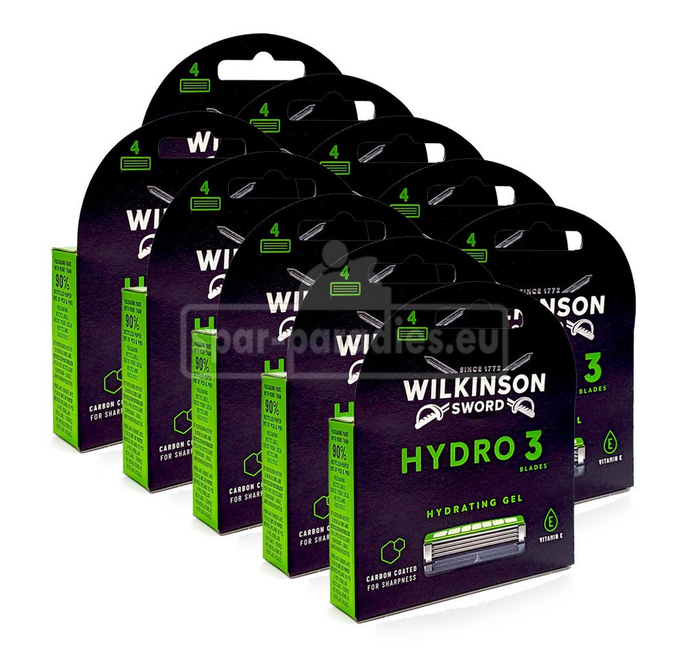 Wilkinson Rasierklingen Wilkinson Hydro 3 Skin Protection Rasierklingen, 4er Pack x 10 von Wilkinson