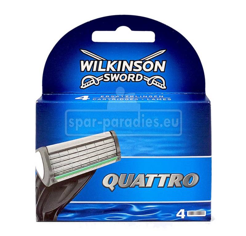 Wilkinson Rasierklingen Wilkinson Quattro Rasierklingen, 4er Pack von Wilkinson
