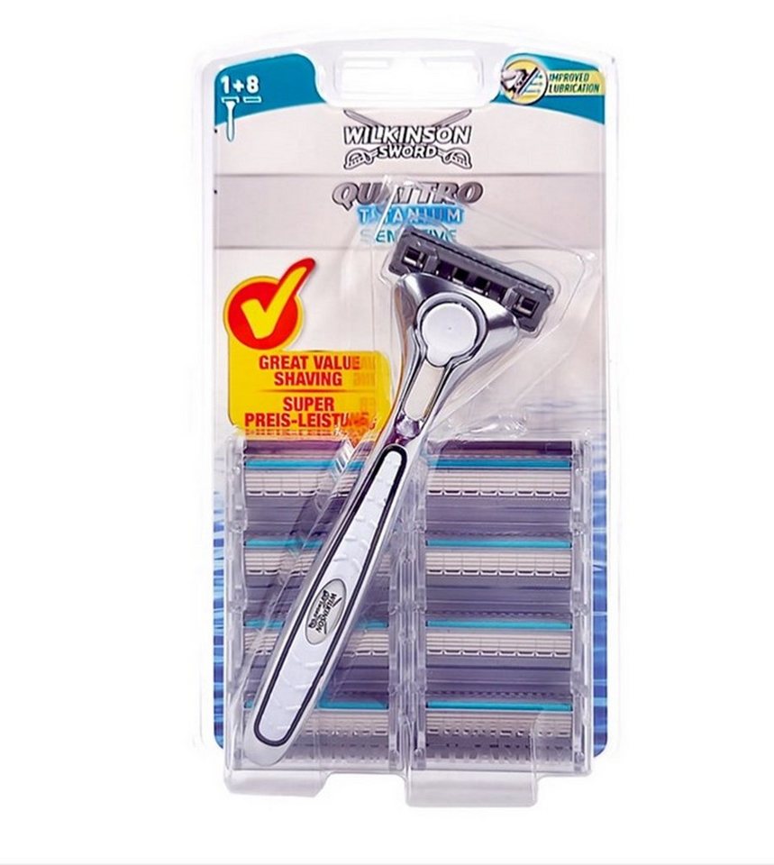 Wilkinson Rasierklingen Wilkinson Quattro Titanium Sensitive, 1-tlg. von Wilkinson