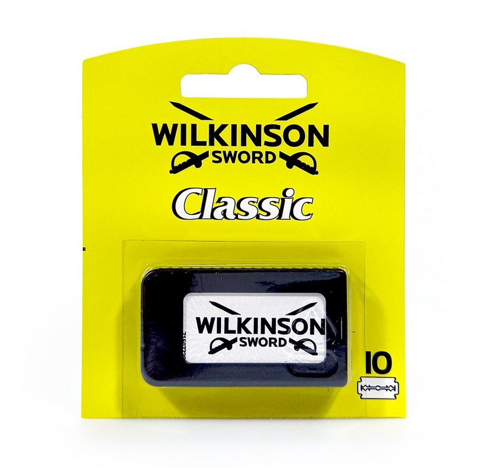 Wilkinson Rasierklingen Wilkinson Sword Classic Rasierklingen für Rasierhobel, 10er Pack von Wilkinson