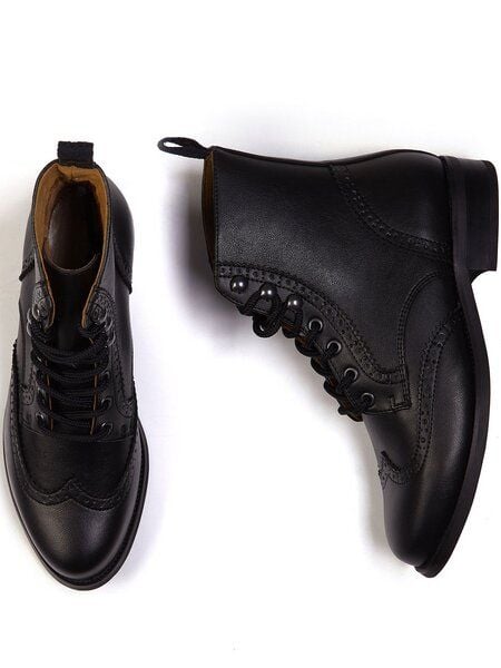 Will's Vegan Shop Brogue Boots von Will's Vegan Shop