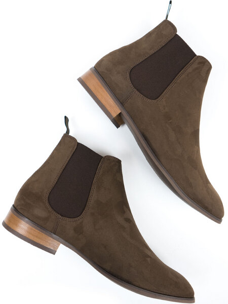 Will's Vegan Shop Chelsea-Stiefel Veganes Wildleder Herren von Will's Vegan Shop