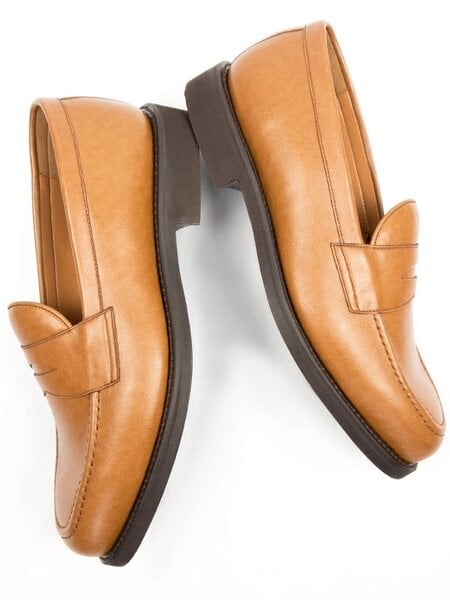 Will's Vegan Shop Goodyear Welt Loafer Hellbraun Herren von Will's Vegan Shop