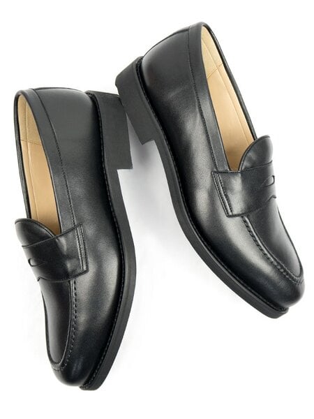 Will's Vegan Shop Goodyear Welt Loafer Schwarz Herren von Will's Vegan Shop