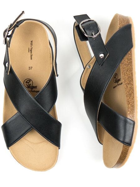 Will's Vegan Shop Huarache-Sandalen mit Fußbett Damen von Will's Vegan Shop