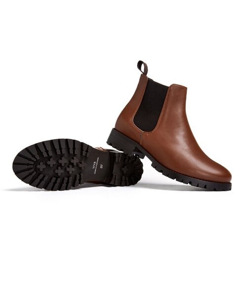 Will's Vegan Shop Luxe Chelsea-Stiefel mit tiefem Profil von Will's Vegan Shop