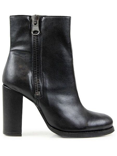 Will's Vegan Shop Luxe Stiefel Mit Hohem Absatz Schwarz Damen von Will's Vegan Shop