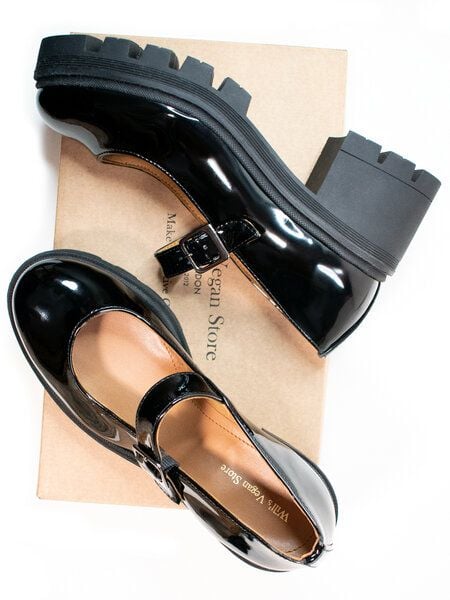 Will's Vegan Shop Mary Janes mit Laufsohle Damen von Will's Vegan Shop