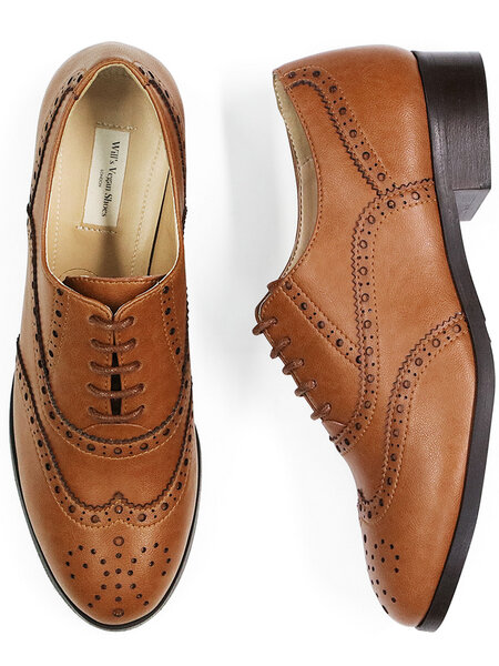 Will's Vegan Shop Oxford Brogues 3.5cm Damen von Will's Vegan Shop