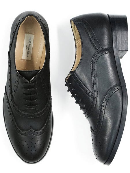 Will's Vegan Shop Oxford Brogues 3.5cm Damen von Will's Vegan Shop