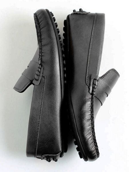 Will's Vegan Shop Penny Driving Loafers Schwarz Herren von Will's Vegan Shop