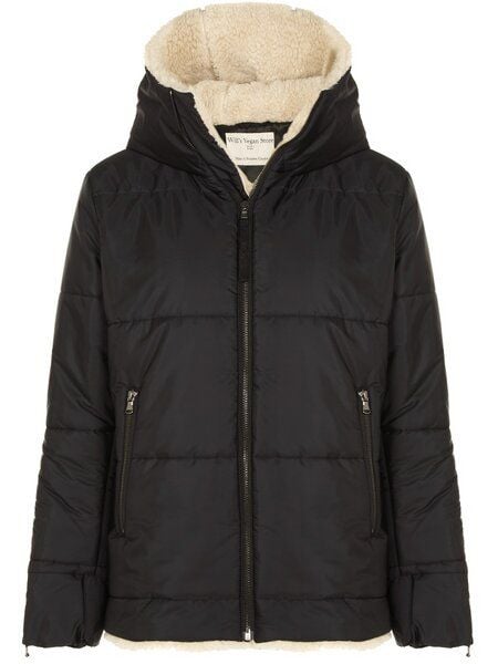 Will's Vegan Shop Recycelte Daunenjacke aus veganem Lammfell Will's Vegan Shop Recycelte Daunenjacke aus veganem Lammfell von Will's Vegan Shop