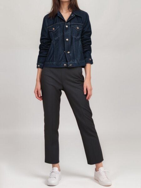 Will's Vegan Shop Recycelte Denim-Jacke Damen von Will's Vegan Shop