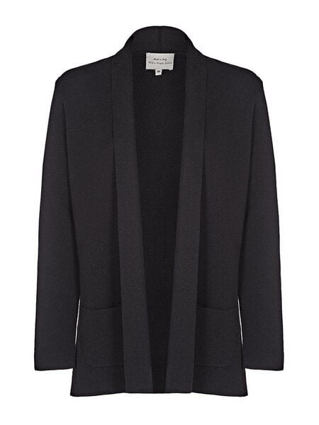 Will's Vegan Shop Recycled Strickjacke schwarz Knit Damen Will's Vegan Shop Recycled Strickjacke schwarz Knit Damen von Will's Vegan Shop